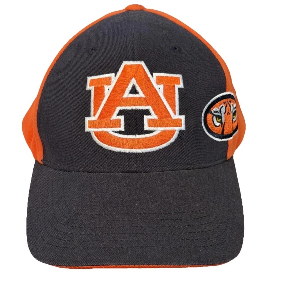 Auburn Tigers Hat Cap Strap Back Mens One Size Orange NCAA Captivating Headwear